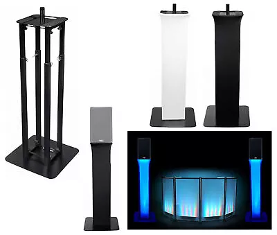 (1) Rockville Black Adjustable Totem Stand For QSC K8.2 8  Speaker • $199.95