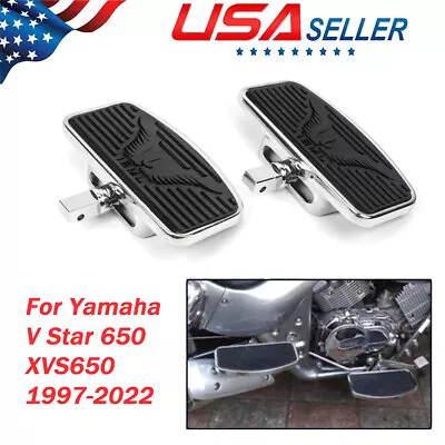 Adjustable Front Or Rear Footboard Floorboard For Yamaha V-STAR XVS650 1997-2022 • $55.87