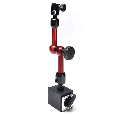 3-Joint Red Adjustable Magnetic Base Holder For Digital Dial Indicator • $24.99