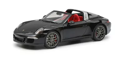 For Schuco FOR Porsche For 911 For Carrera GTS Targa Black 1/18 Truck Pre-built • $216.15