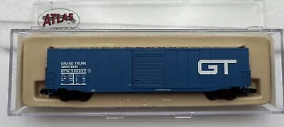 N Scale Atlas #37222 Grand Trunk Western 60’ Auto Parts Box Car GTW #306852 • $15