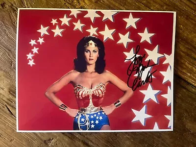 Lynda Carter Hand Signed 8.5x11  Autograph Photograph. Beautiful Wonder Woman • $24.99