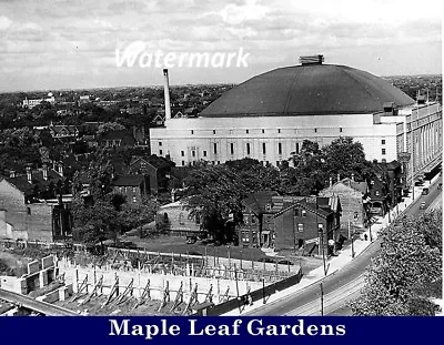 NHL 1930's Toronto Maple Leafs Maple Leaf Gardens  8 X 10 Photo Picture • $5.99