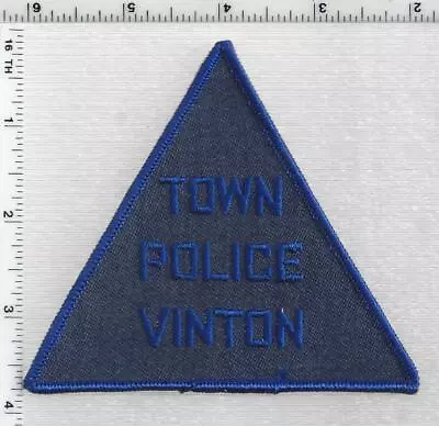 Town Of Vinton Police (Virginia) 2nd Issue Shoulder Patch • $24.95