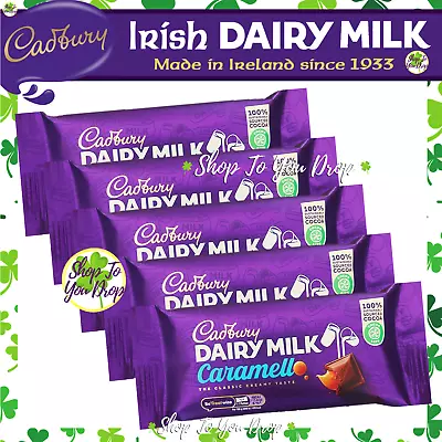 5 IRISH CADBURY CARAMELLO 47g CHOCOLATE BAR GIFT✨SPECIAL OFFER✨BB 01/25✨£9.95✨☘️ • £9.95