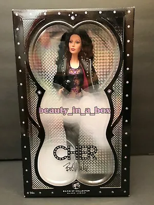 CHER Barbie Doll Turn Back Time Bob Mackie Designer Black Leather • $683.83
