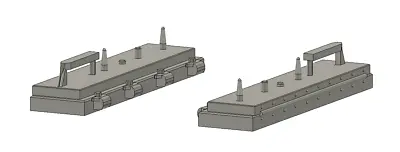 N Scale Train Parts - LinkUp Small PTC Antenna (Qty 2) • $6.50