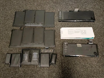 £39.97 • Buy 6 X Apple MacBook Laptop Batteries - Faulty - Spares & Repairs - See Photos
