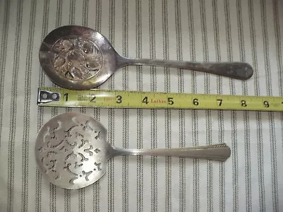 Lot Of 2 Vintage Silver Plate Tomato Servers • $14.99