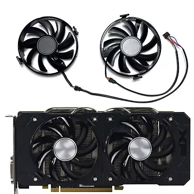 Cooling Fans FDC10U12S9-C For XFX R9 370 380 380X R7 370 360 QICK Graphics Card • $24.42