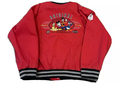 Vintage Disney Store Catalog Classic Mickey Mouse Since 1928 Varsity Jacket XL • $70
