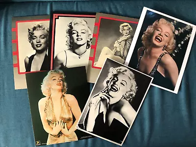 MARILYN MONROE 1980s Giant Cards 8x10'' 1950s Pin Up Mainly NEW DEADSTOCK • £5.99