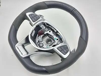 16-19 MERCEDES GLE63S AMG W166 Performance Steering Wheel W/ Paddles Shifters  • $679.37