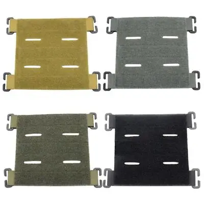 £5.38 • Buy Hook And Loop Panel Converter Molle System Adapter Panel For Badges Backpack