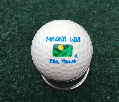 Logo Golf Ball Mauna Loa Hilo Hawaii Spalding Collectible Vintage • $14.56