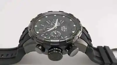 Invicta Men's I-Force Chronograph Quartz Black Dial Silicone Band Watch 16974 • $99.99