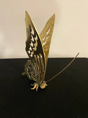 Vintage Brass Butterfly Table Sculpture • $10