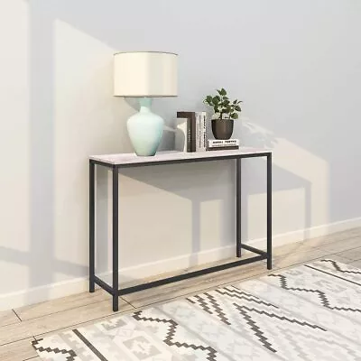 Console Table Narrow Sofa Table Industrial Entryway Table Rustic Hallway Table F • $89.17