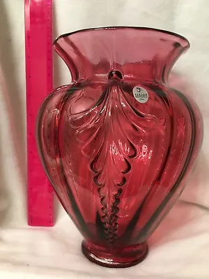 Vintage Fenton Cranberry Large Vase • $97