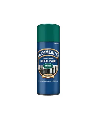 Hammerite Direct To Rust Aerosol Quick Drying Metal Spray Paint 400ml • £13.49