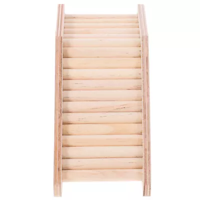  Guinea Pig Climbing Ladder Hideout Natural Wooden Ladder Hamster Toy Habitat • £11.15