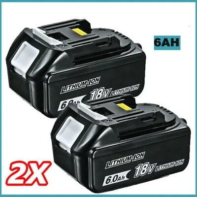 2 Packs For Makita 18V 7.0Ah Li-Ion BL1830 BL1850 BL1860 LXT Power Tool Battery • £29.89