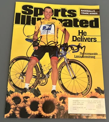 £32.77 • Buy Lance Armstrong Autographed Magazine 