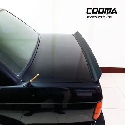 Unpainted LRS L Style For BMW E30 3-Series 4D Rear Trunk Lip Spoiler Wing NEW • $109