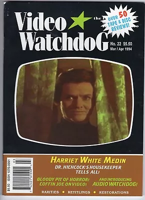 Video Watchdog Issue 22 - Harriet White Medin (March/April 1994) • $6.50