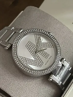 MSRP: $275 Michael Kors Parker 39mm Stainless Steel Luxury Watch For Women • $98