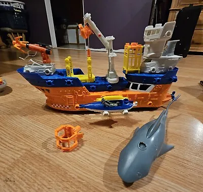 Matchbox Mega Rig SHARK SHIP Building System Set  • $65