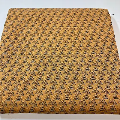 Fabric Upholstery Mokum Pyramid Material Textile Sewing Craft 1.45m X 1m Gold • $37.99