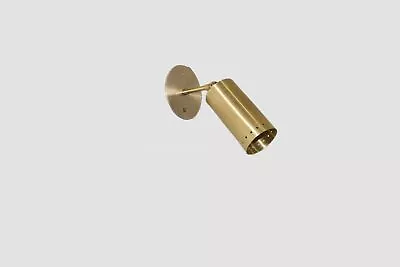 Brass Wall Sconce Mid Century 1950's Italian Stilnovo Lighting Fixtures Reading • $333.74