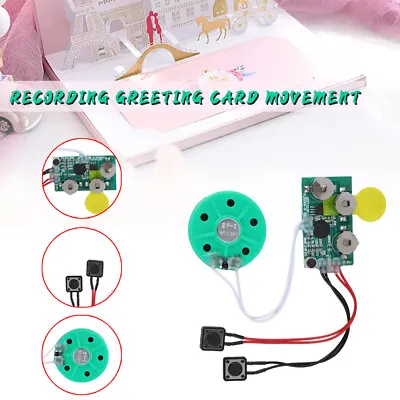 £6.30 • Buy 4 Min Recordable Voice Module For Greeting Card Music Sound Recorder Chip Parts