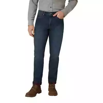 Eddie Bauer Men’s Flannel Lined Jeans Denim Straight Leg (VARIOUS SIZES) NWT • $29.99