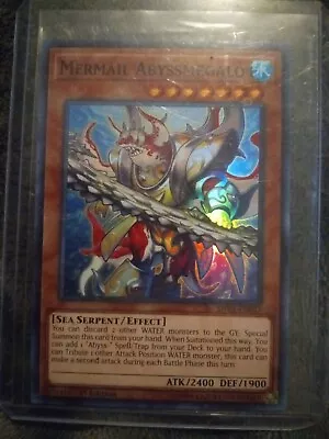 Yu-Gi-Oh! Mermail Abyssmegalo SHVA-EN037 Super Rare 1st Edition • $1.49