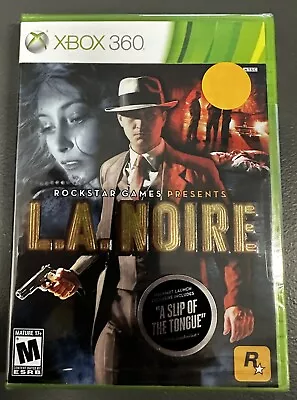 Rockstar Presents L.A. Noire (Microsoft XBOX 360 2011) NEW & Factory Sealed!!!! • $24.99