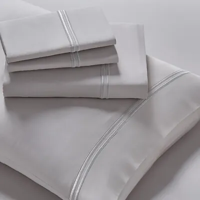 New Purecare Arbor Premium Modal Long-Staple Cotton Dove Gray Sheet Set • $170