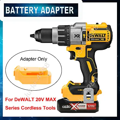$34.59 • Buy Adapter For Ozito 18V Lithium-ion Battery Convert To Dewalt 20V MAX Power Tools