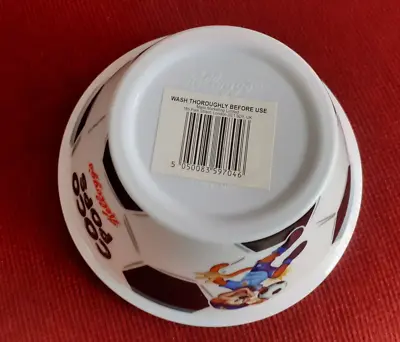 Kellogg's Coco Pops Melamine Cereal Bowl - Football Design • £6.99