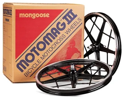 Repop Mongoose Motomag Iii Mag Wheels Retro Sealed Fit: Schwinn Redline Laguna • $699