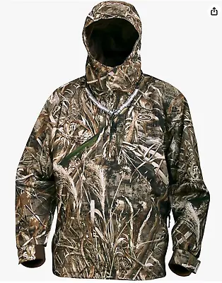 Rain Jacket Drake Waterfowl EST Vented 1/4 ZIP  Jacket Max 5 Size Men's SMALL • $44.97