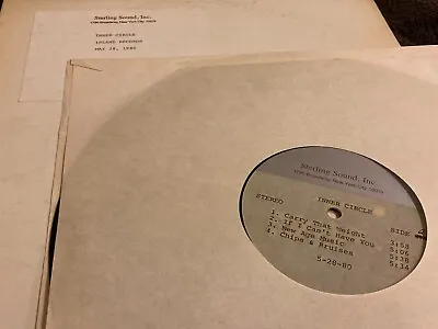 Inner Circle RARE 1980 ACETATE LP TEST PRESSING PROMO - ISLAND RECORDS STERLING • £35