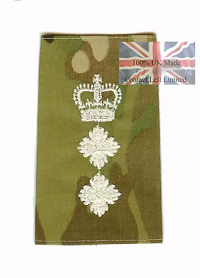 New Ivory On Official Multicam MTP Colonel RANK SLIDE • £3.50