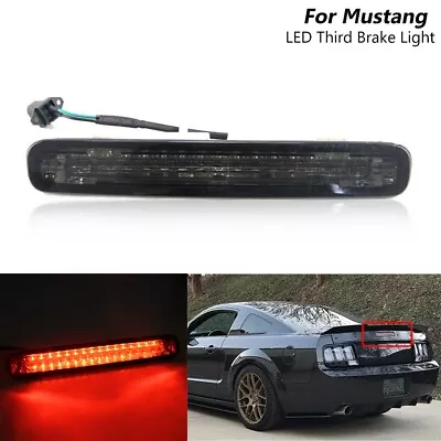 Smoked Lens 16- LED Third 3rd Brake Stop Tail Light For Ford Mustang 2005-2009 • $26.99