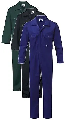 £15 • Buy Blue Castle 344 Stud Front Boiler Overall Coverall Suit Sizes 42-54 