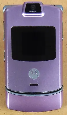 Motorola RAZR V3m - Pink And Silver ( Verizon ) Very Rare Flip Phone • $84.99