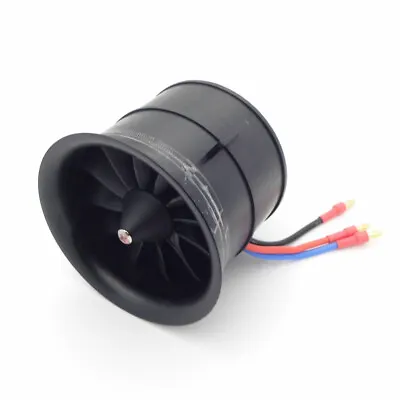 12-Blade Prop 70mm Duct Fan EDF Brushless Motor Kit For RC Jet Model Airplane • $51.39