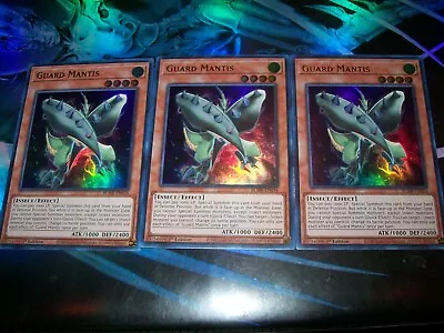 3x Guard Mantis 1st Edition Ultra Rare BLMR-EN034 Yu-Gi-Oh! • $1.45