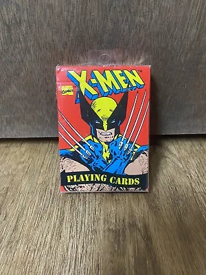 Vintage Marvel X-MEN Sealed Playing Cards Deck 1993 Made In USA -New • $15.99